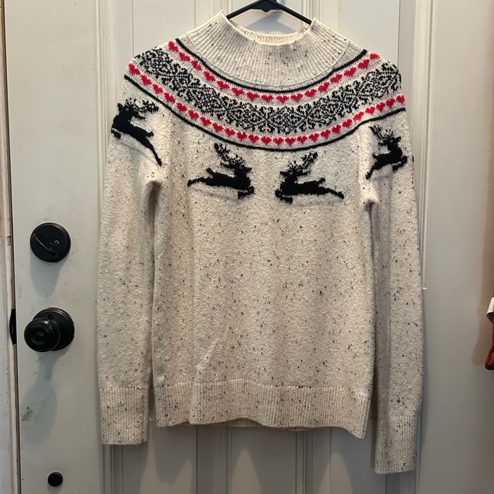 Loft Small Petite Christmas Winter Holiday Sweater